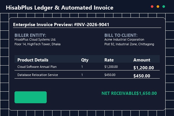 HisabPlus Automated Invoicing