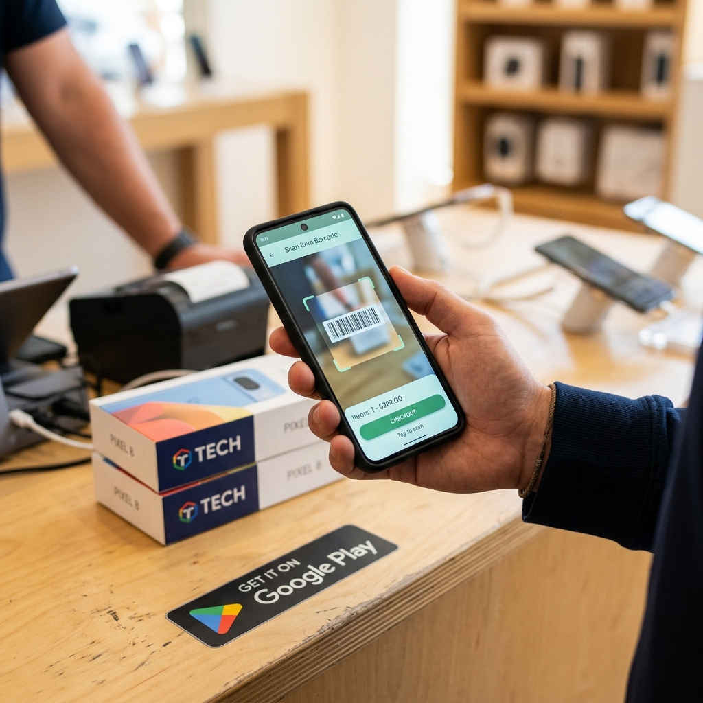 HisabPlus Android Mobile POS App on Google Play Store