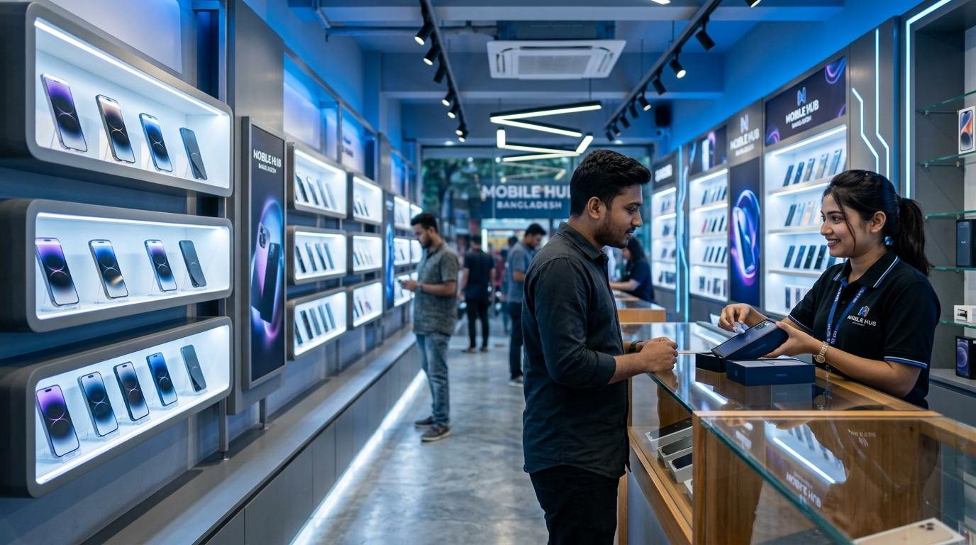 Modern Mobile Showroom Management in Bangladesh