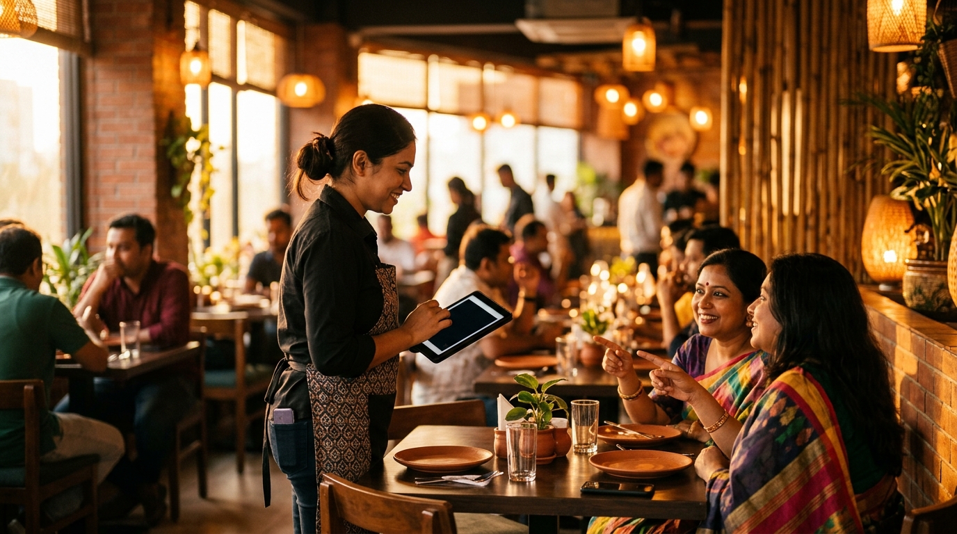 HisabPlus Tableside Tablet Ordering in Bangladesh